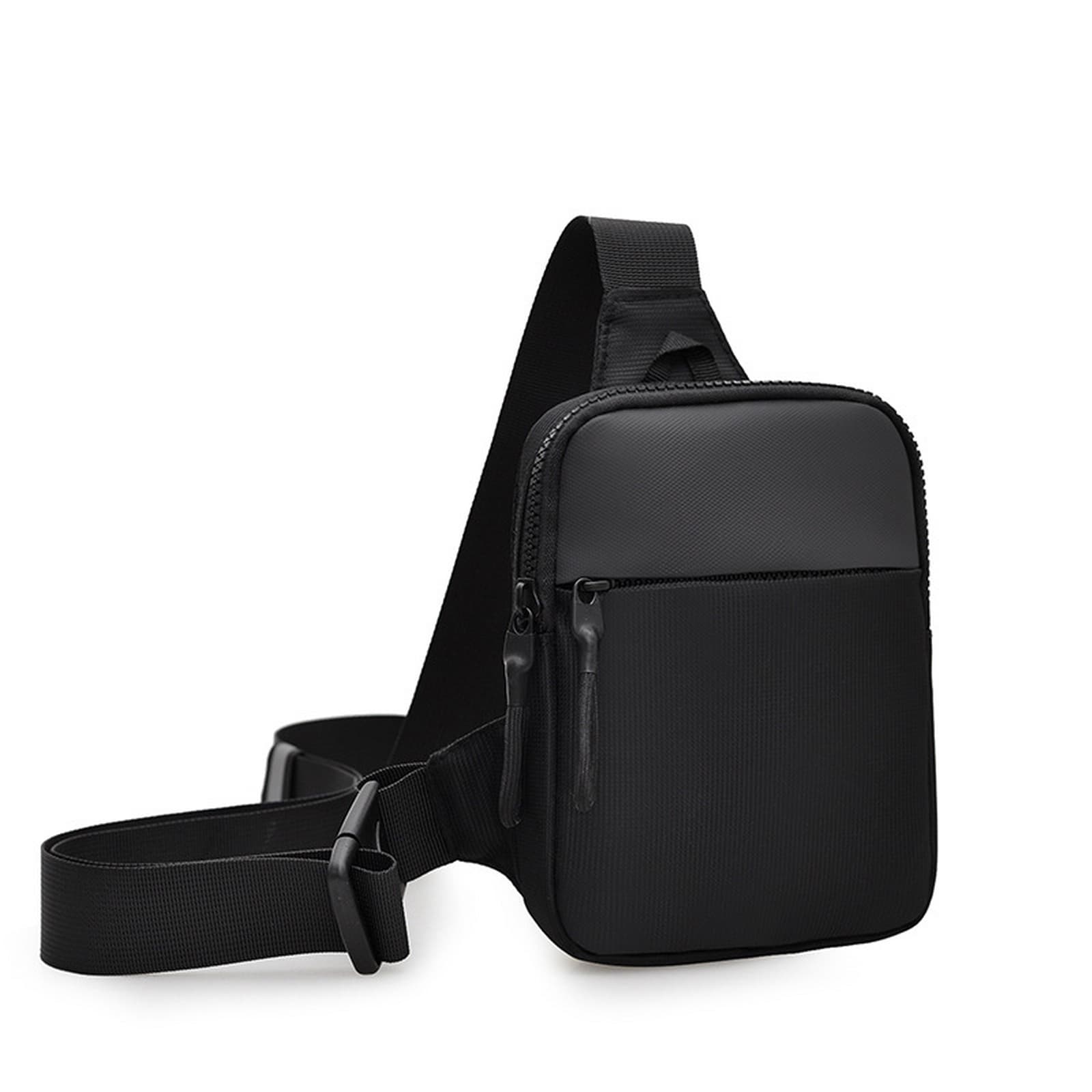 black small sling bag