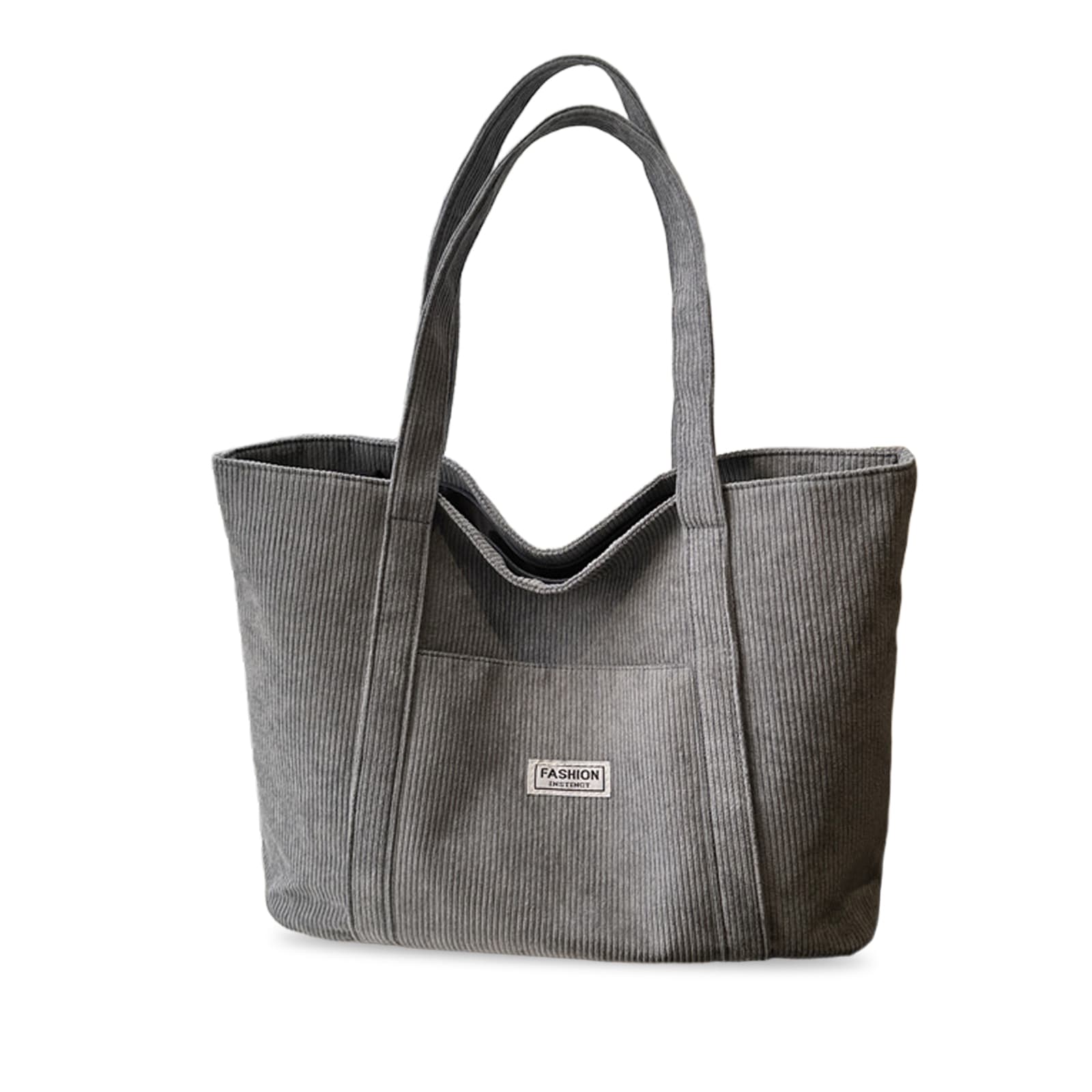Gray hobo bag