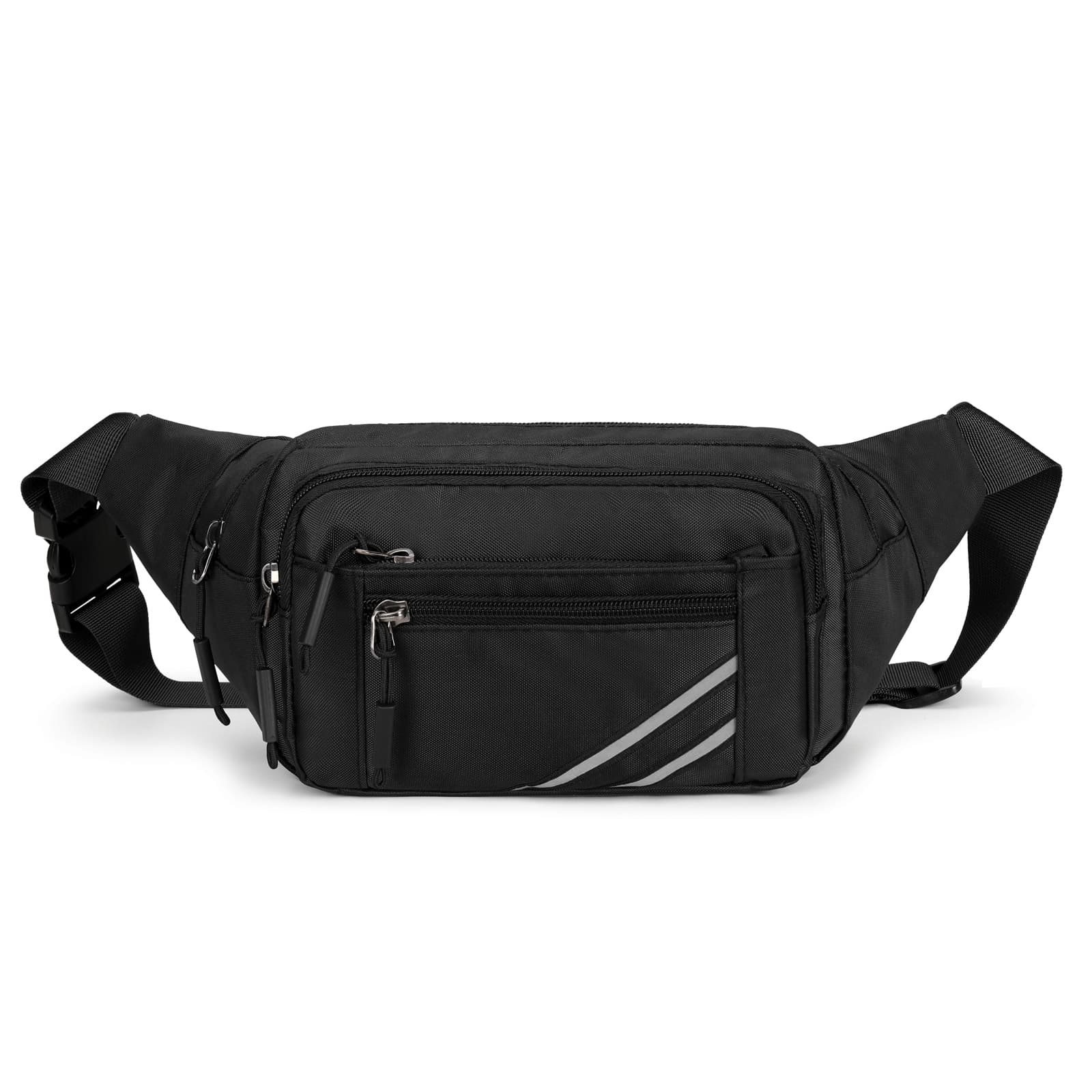 Multi-Pocket Crossbody Belt Bag