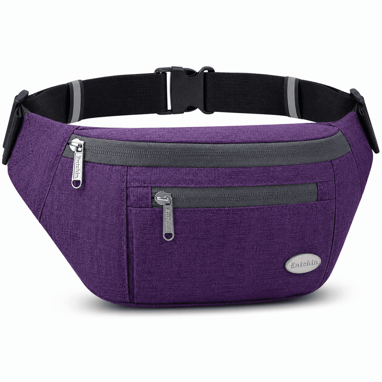 purple fanny pack